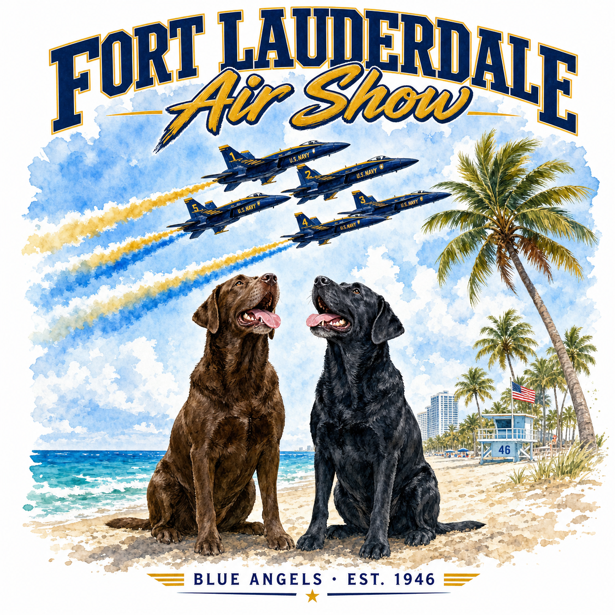 Fort Lauderdale Air Show — Watching Angels