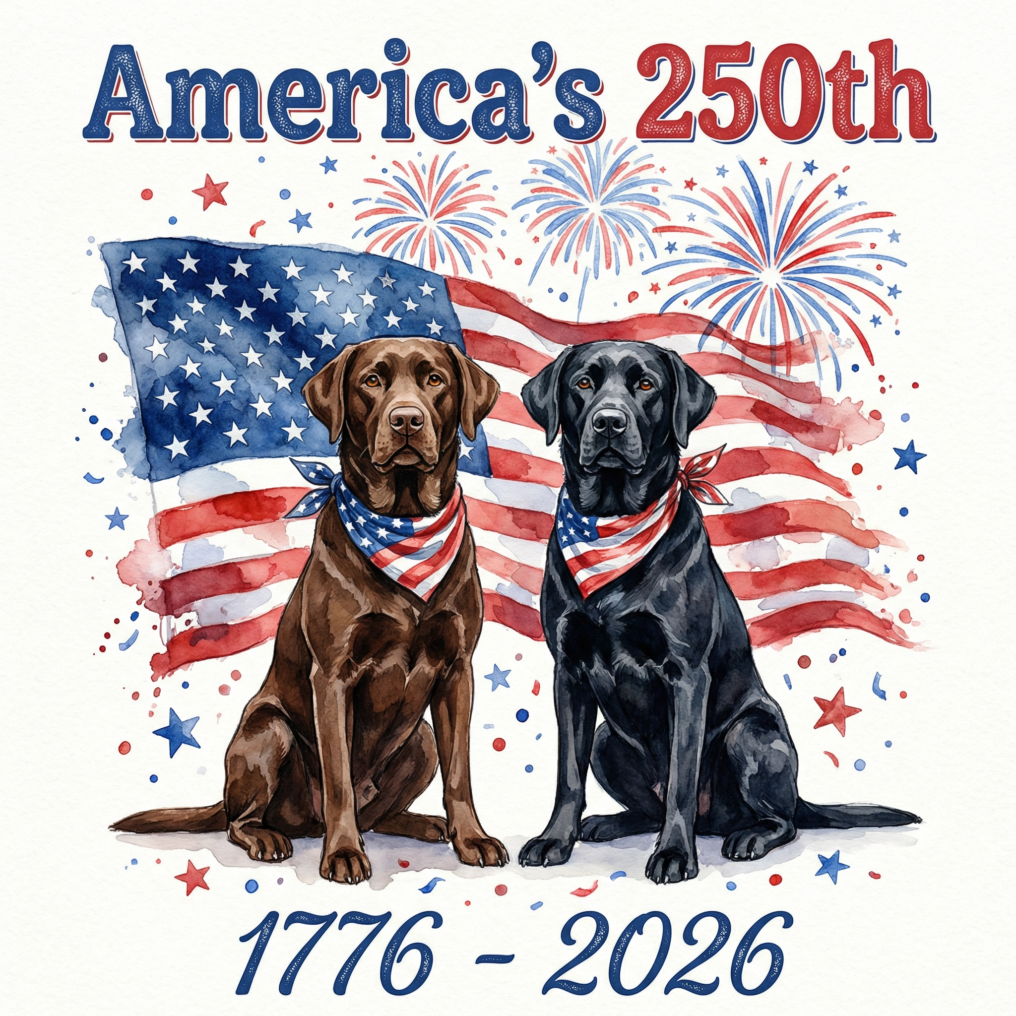 America 250 — Stars and Stripes