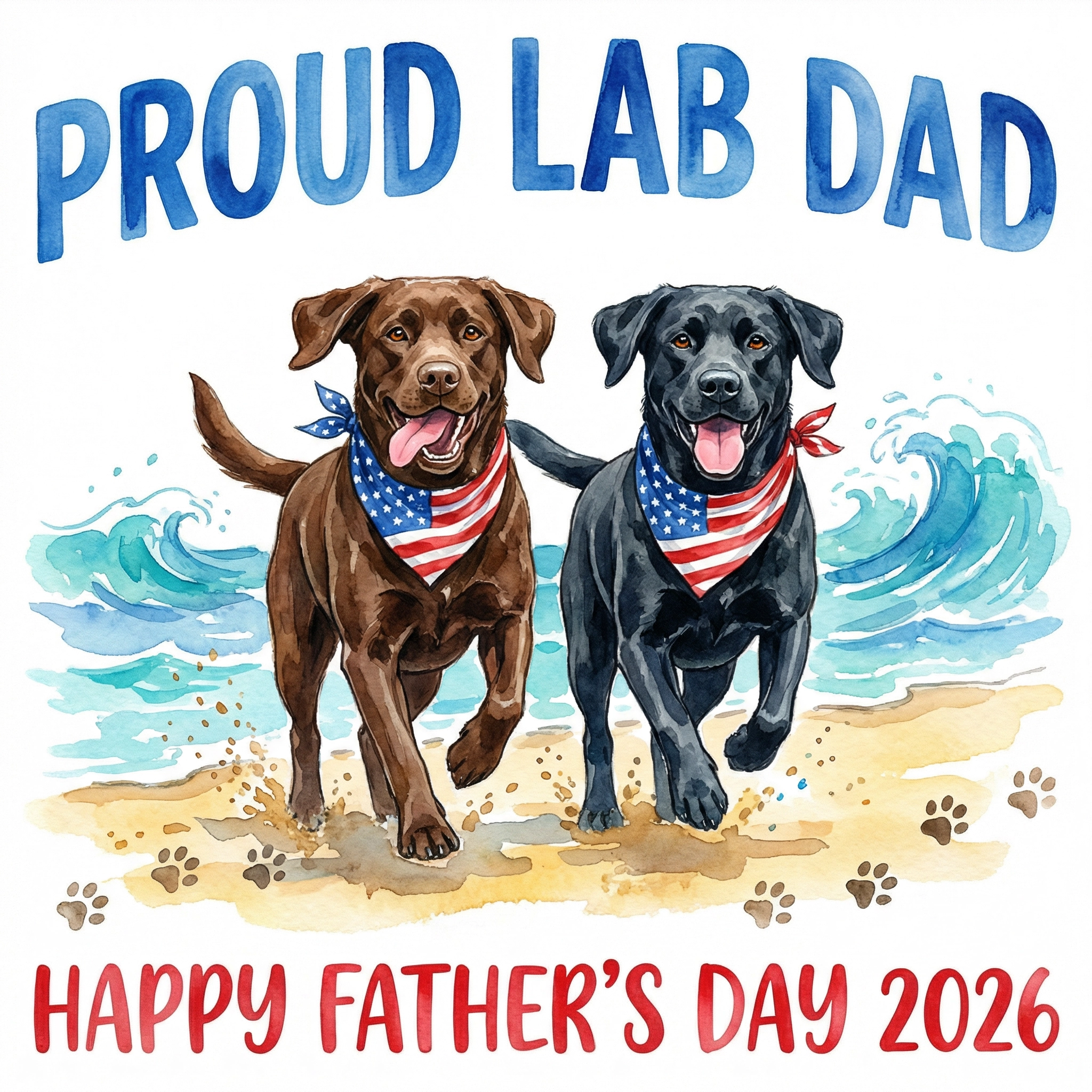 Proud Lab Dad