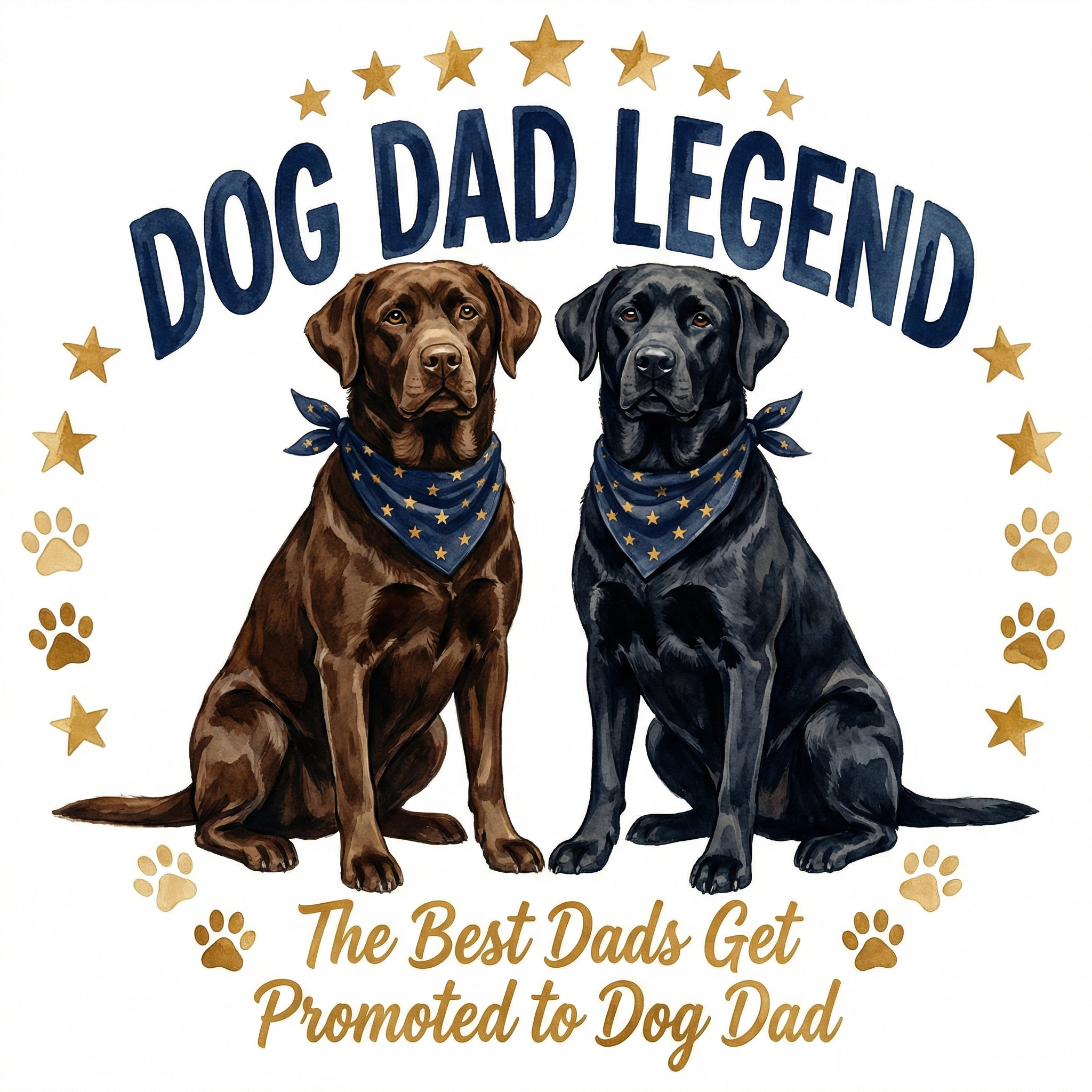Dog Dad Legend