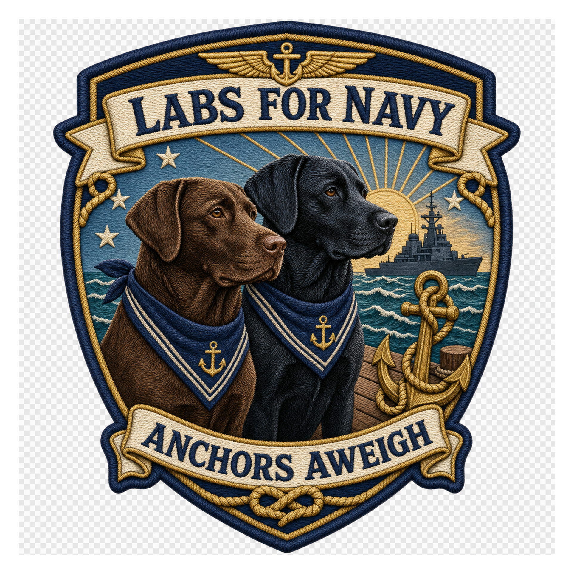 Labs for Navy patch
