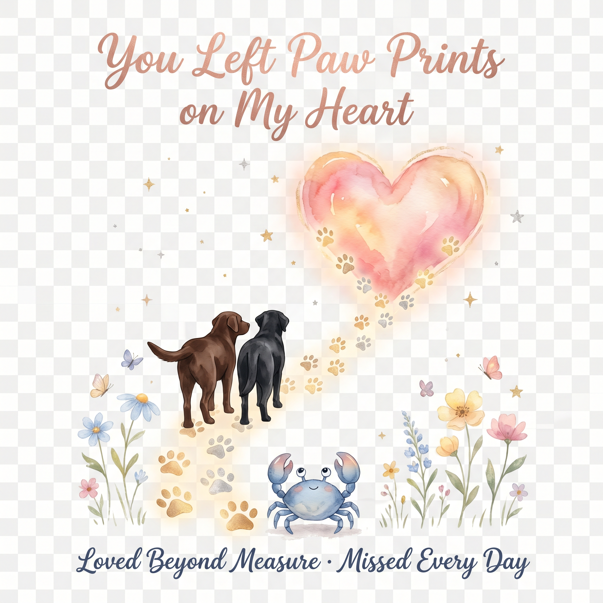 Your Paw Prints on My Heart