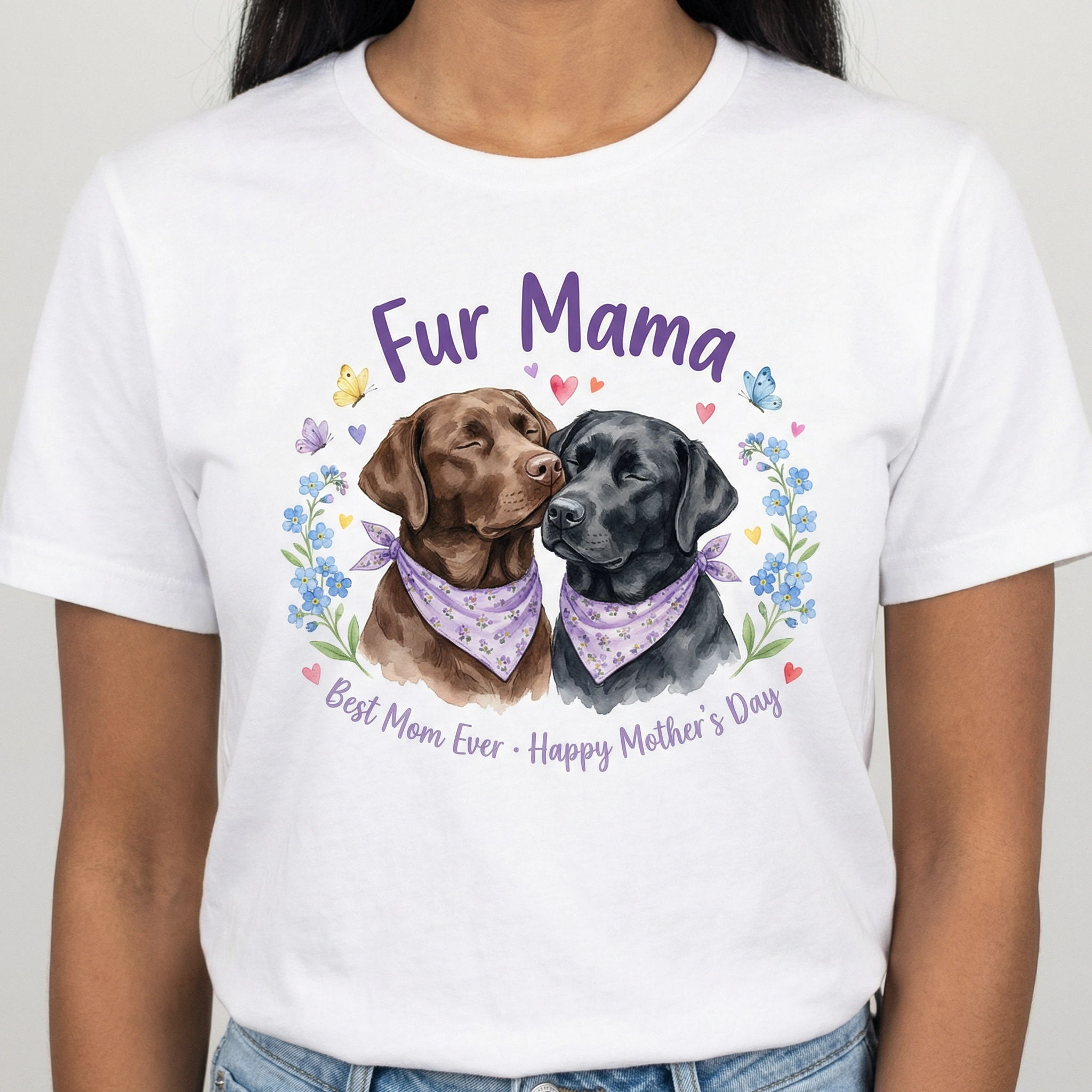 Fur Mama shirt mockup
